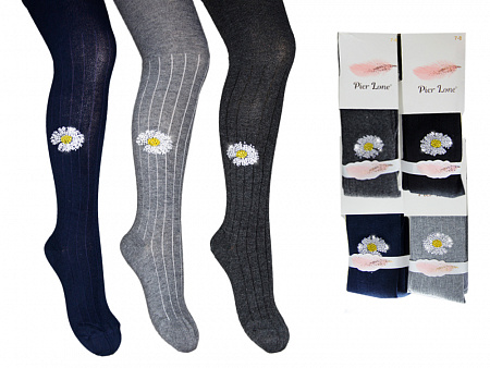 Колготки со стразами для девочки   PIER LONE