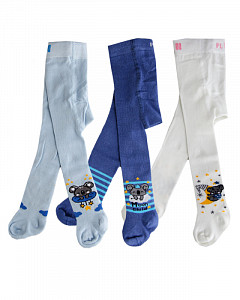 Колготки с рисунком для мальчика PIER LONE