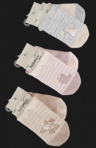 Носки с рисунком для девочки KATAMINO